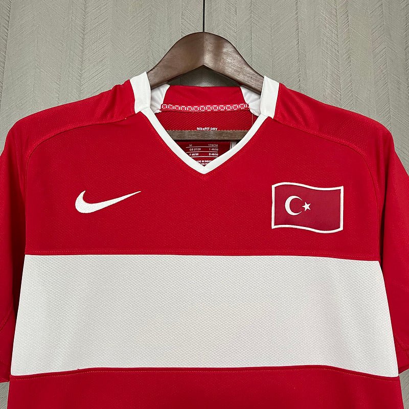 Türkiye 🇹🇷 2008/10 Home Jersey. - World Cup Retro Soccer Shop