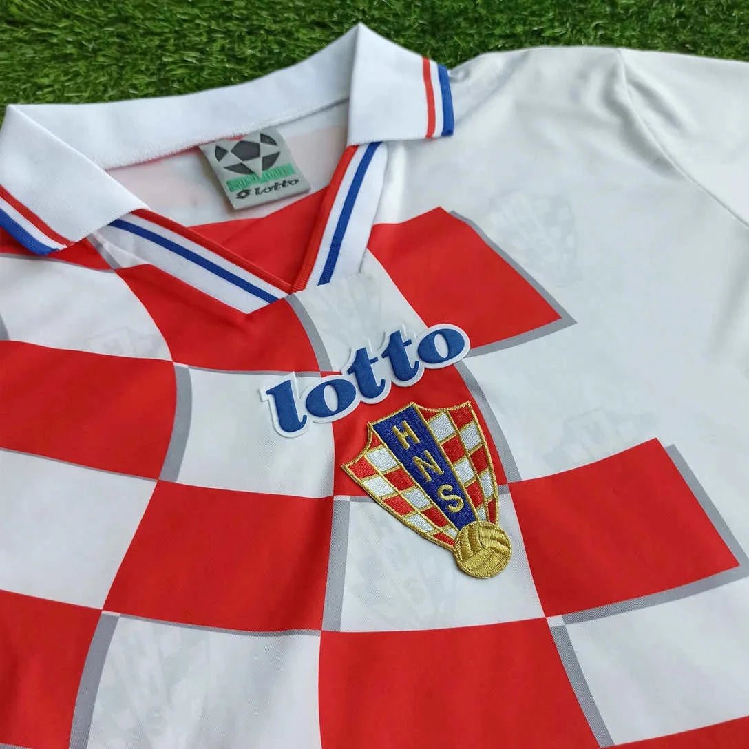 Croatia 🇭🇷 1998 World Cup Home Jersey. - World Cup Retro Soccer Shop