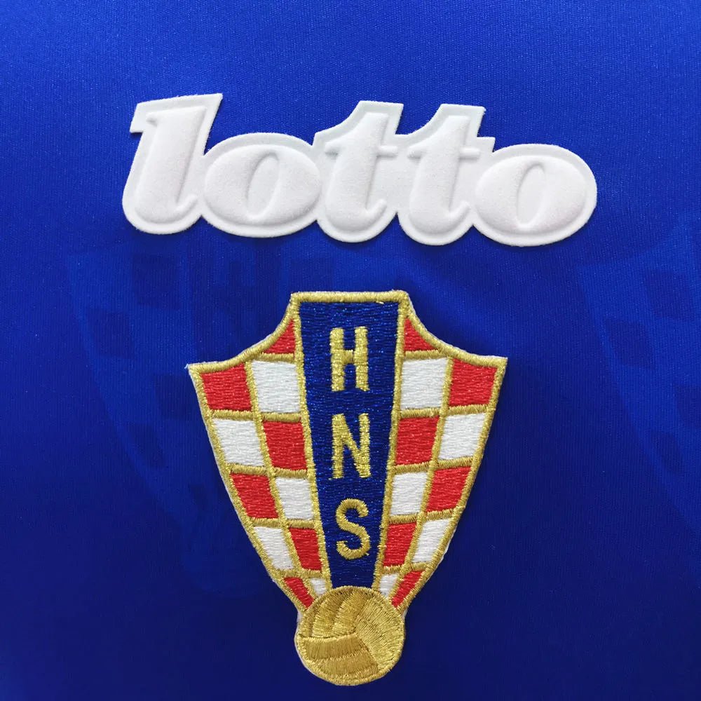 Croatia 🇭🇷 1998 World Cup Away Jersey. - World Cup Retro Soccer Shop