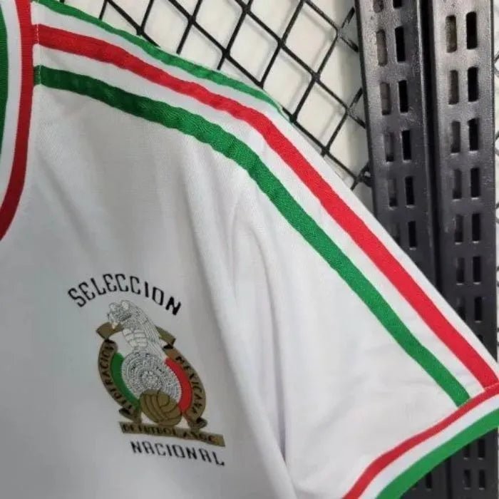 Mexico 🇲🇽 1985 Away Retro Remake Jersey. - World Cup Retro Soccer Shop