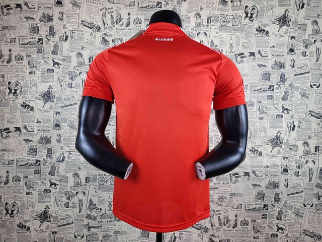 Switzerland 🇨🇭 2022 World Cup Home Jersey. - World Cup Retro Soccer Shop