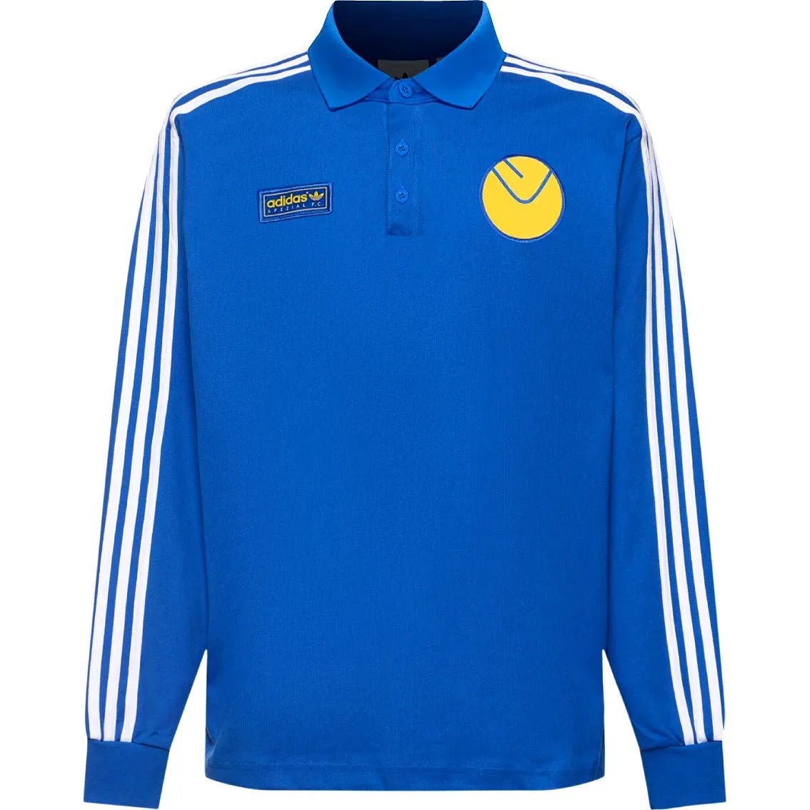 Leeds United Adidas “Lifestyler” Long Sleeve Retro Away Kit. - World Cup Retro Soccer Shop