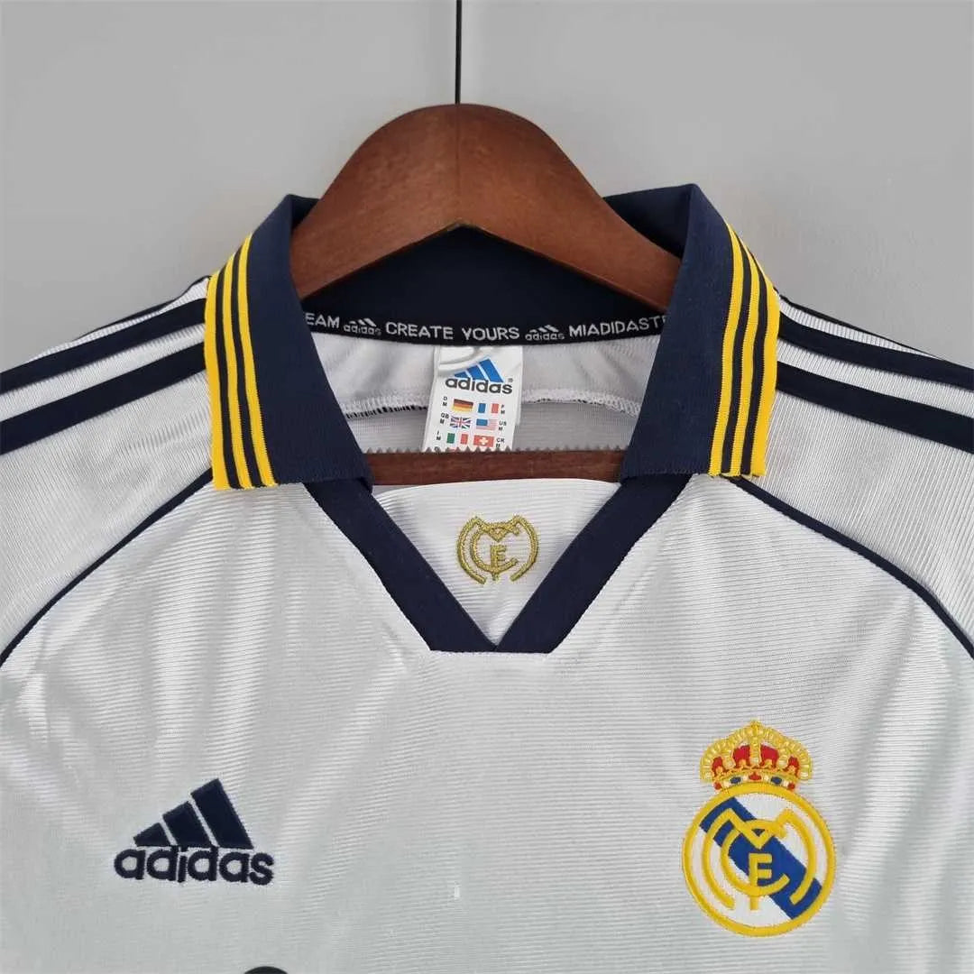 Real Madrid FC 1998/2000 Home Retro Jersey.