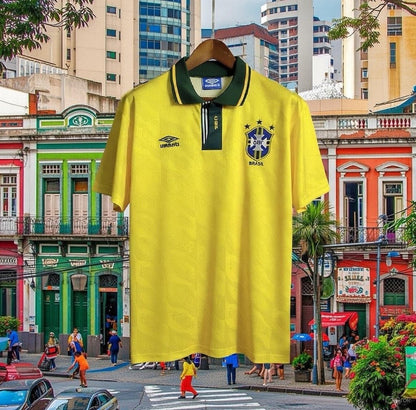 Brazil 🇧🇷 1991 Home Jersey. - World Cup Retro Soccer Shop