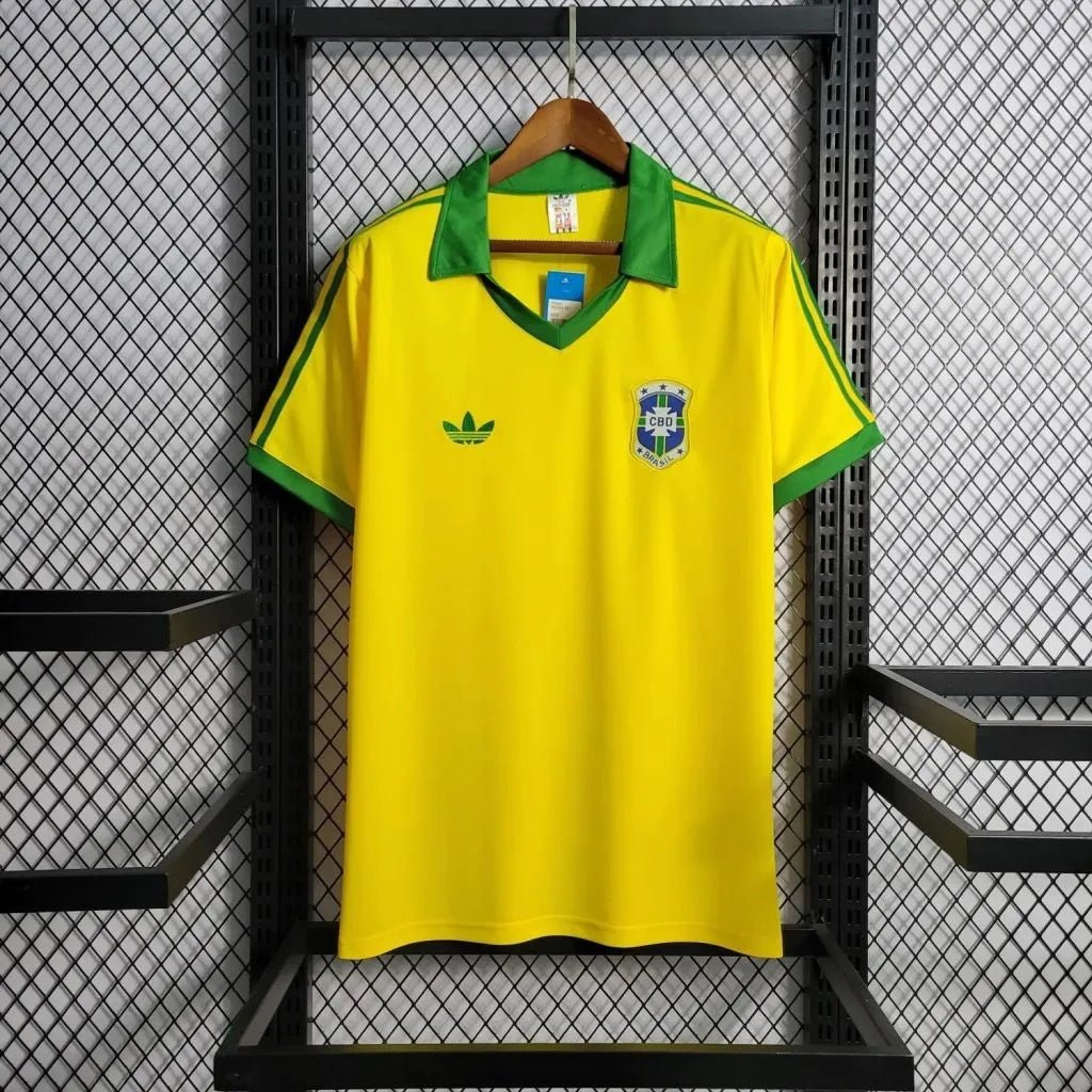 Brazil 🇧🇷 1978 World Cup Home Jersey. - World Cup Retro Soccer Shop