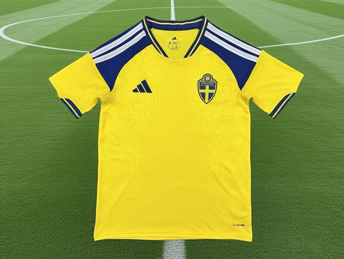 Sweden 🇸🇪 New !!! 2026 World Cup Home Jersey.