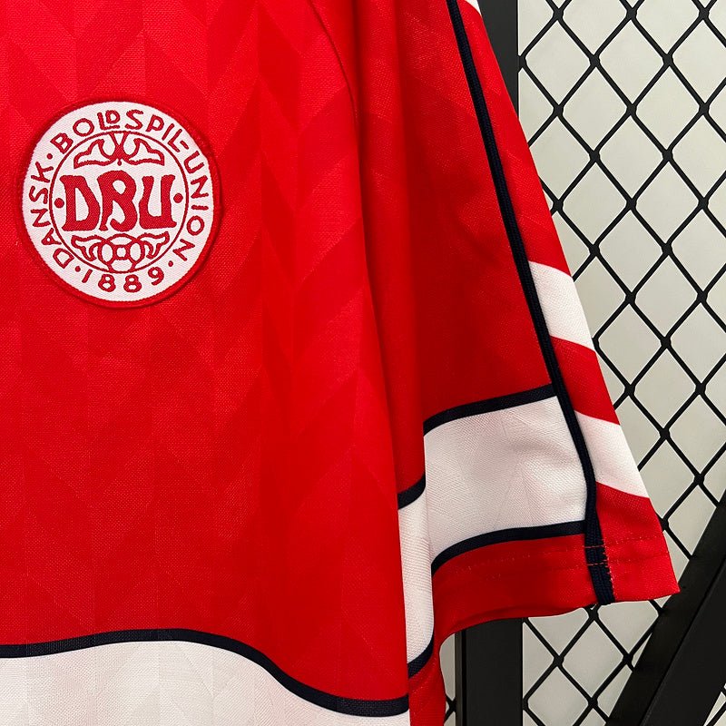 Denmark 🇩🇰 Euro 1988 Home Jersey. - World Cup Retro Soccer Shop