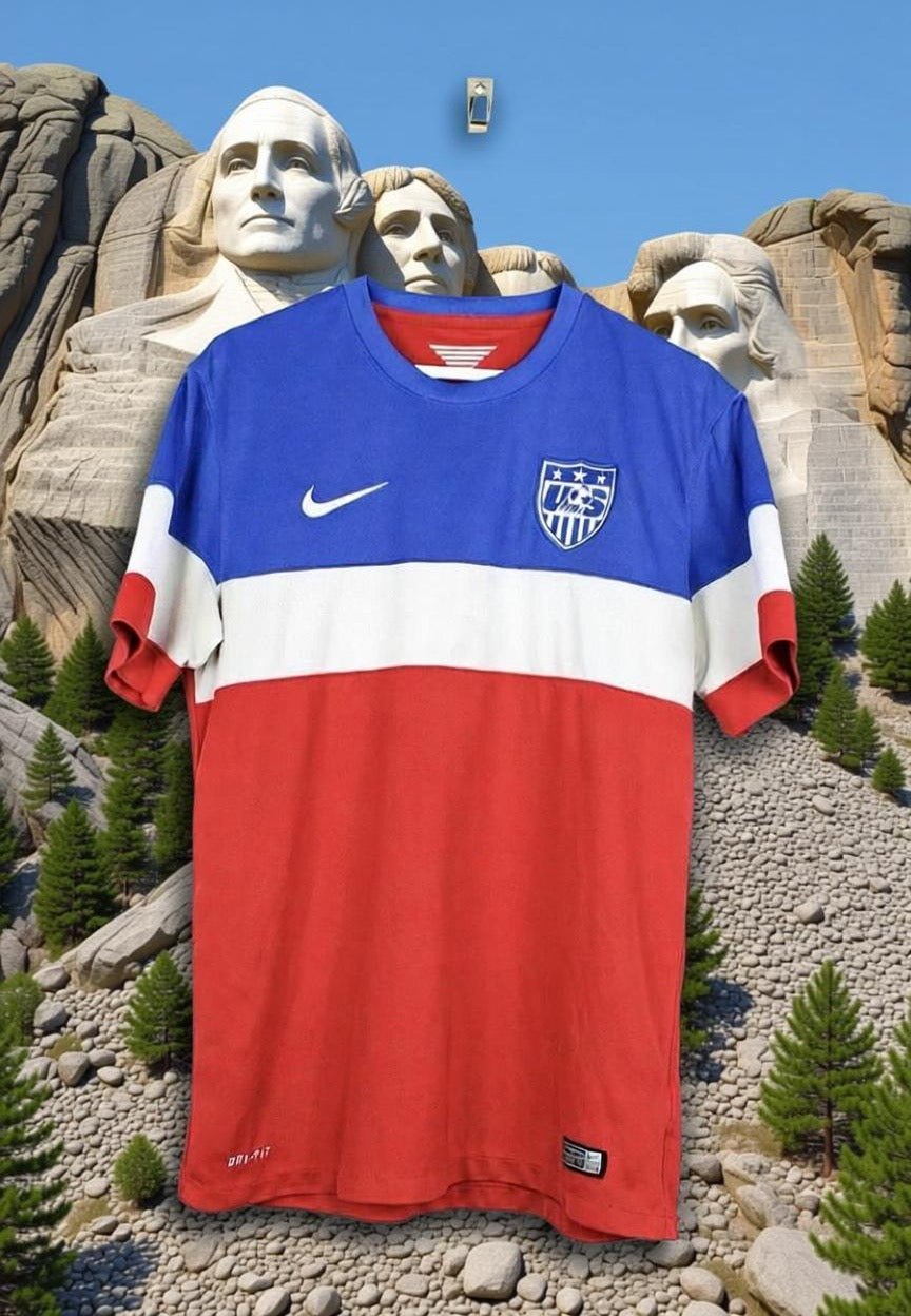 USA 🇺🇸 2014 World Cup Away Jersey. - World Cup Retro Soccer Shop