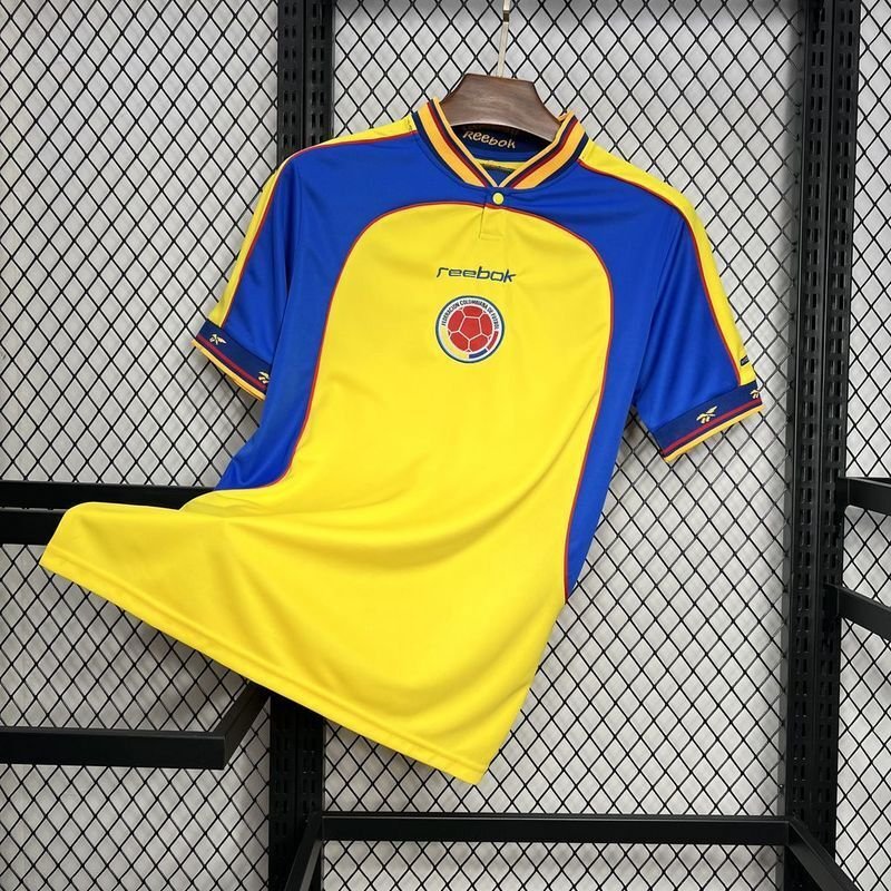 Colombia 🇨🇴 2001 Home Jersey. - World Cup Retro Soccer Shop