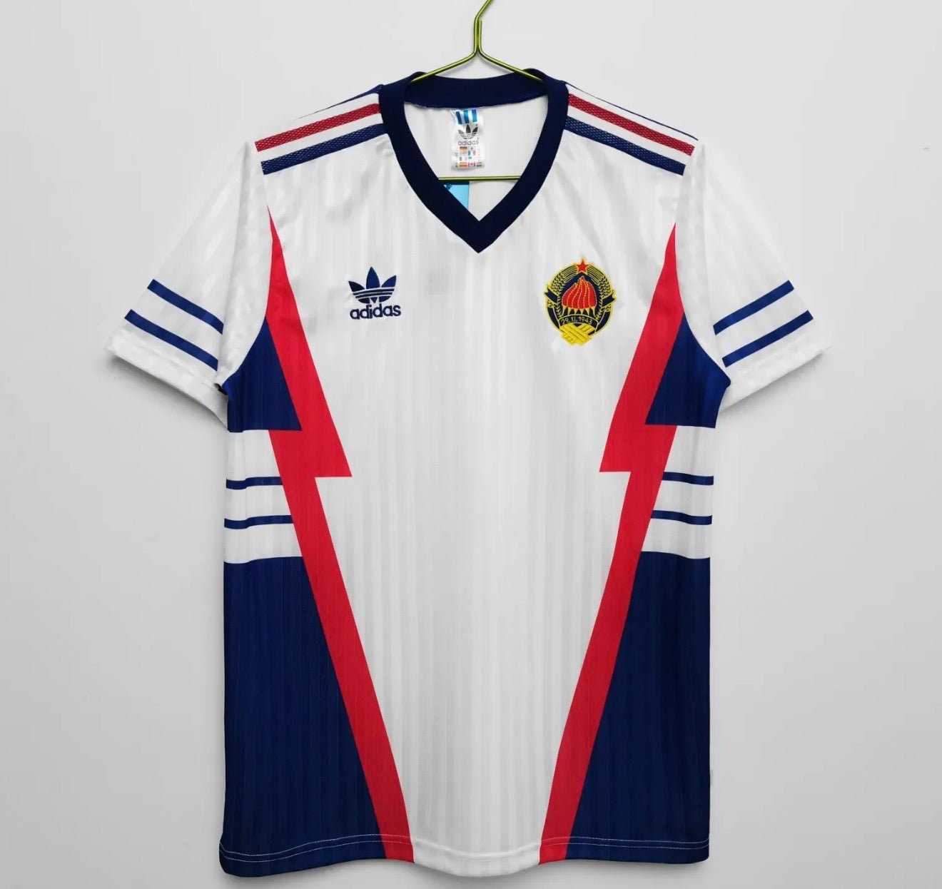 Yugoslavia 1990 World Cup Away Jersey. - World Cup Retro Soccer Shop