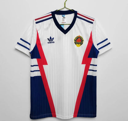 Yugoslavia 1990 World Cup Away Jersey. - World Cup Retro Soccer Shop