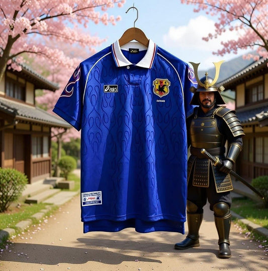 Japan 🇯🇵 1998 World Cup Home Jersey. - World Cup Retro Soccer Shop