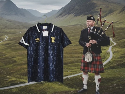Scotland 🏴󠁧󠁢󠁳󠁣󠁴󠁿 Euro 1992 Home Jersey.